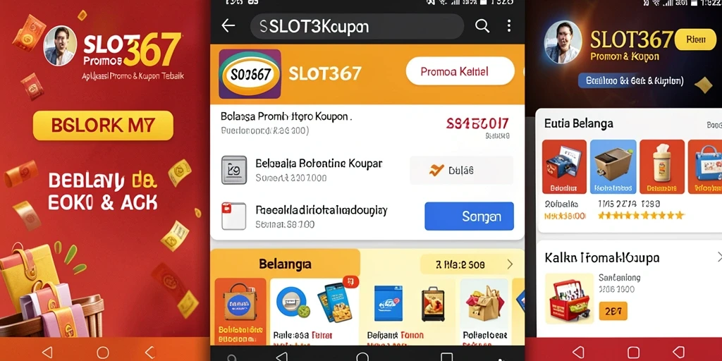 Tampilan antarmuka aplikasi SLOT367 yang intuitif dan ramah pengguna.